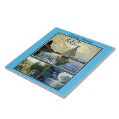 Claude Monets berühmte Bilder Fliese (Seite)