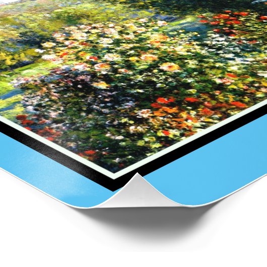 Claude Monets berühmte Bilder Poster (Ecke)