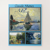 Claude Monets berühmte Bilder Puzzle (Vertikal)