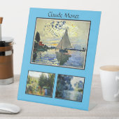 Claude Monets berühmte Bilder Sockelschild (In Situ)