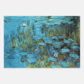 Claude Monets berühmte Wasserlilien Geschenkpapier Set (Vorderseite 2)