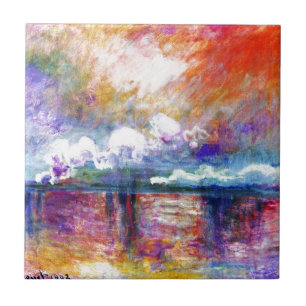 Claude Monets Charing Cross Bridge Fliese