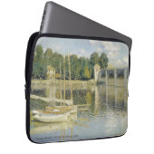 Claude Monets Die Argenteuil-Brücke (1874) Laptopschutzhülle (Vorne Rechts)