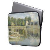 Claude Monets Die Argenteuil-Brücke (1874) Laptopschutzhülle (Vorderseite Links)