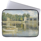 Claude Monets Die Argenteuil-Brücke (1874) Laptopschutzhülle (Vorderseite)