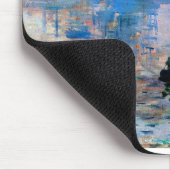 Claude Monets Eindruck, Sonnenaufgang (1872) Mousepad (Ecke)