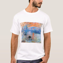 Claude Monets Eindruck, Sonnenaufgang (1872) T-Shirt
