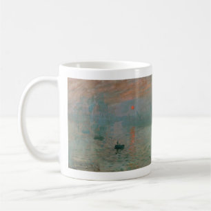 Claude Monets Eindruck Sonnenaufgang (Soleil Levan Kaffeetasse