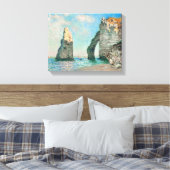 Claude Monets Étretat Cliffs Leinwanddruck (Insitu (Schlafzimmer))