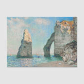 Claude Monets Étretat Cliffs Seidenpapier (Vorderseite)