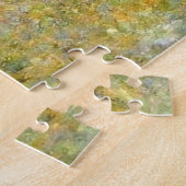 Claude Monets Felder im Frühling Puzzle (Seite)