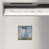 Claude Monets Frau mit Sonnenschirm (Der Spazierga Magnet (In Situ (Geschirrspüler))