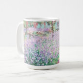 Claude Monets Garten in Giverny Kaffeetasse (Vorderseite Links)