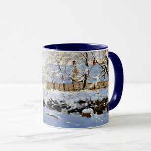 Claude Monets Gemälde, Die Elster Tasse