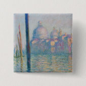 Claude Monets Le Grand Canal Button (Vorderseite)