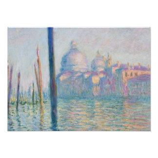 Claude Monets Le Grand Canal Fotodruck