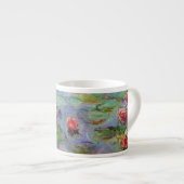 Claude Monets Lilies Espressotasse (Vorderseite Rechts)