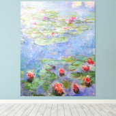Claude Monets Lilies Leinwanddruck (Insitu (Holzboden))
