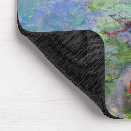 Claude Monets Lilies Mousepad (Ecke)
