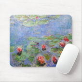 Claude Monets Lilies Mousepad (Mit Mouse)