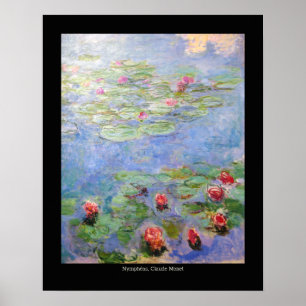 Claude Monets Lilies Poster