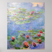 Claude Monets Lilies Poster (Vorne)