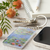 Claude Monets Lilies Schlüsselanhänger (Vorderseite rechts)