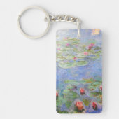 Claude Monets Lilies Schlüsselanhänger (Vorderseite)