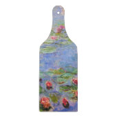 Claude Monets Lilies Schneidebrett (Vorderseite)
