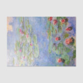 Claude Monets Lilies Seidenpapier (Vorderseite)
