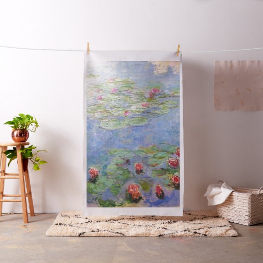 Claude Monets Lilies Stoff (Beispiel)