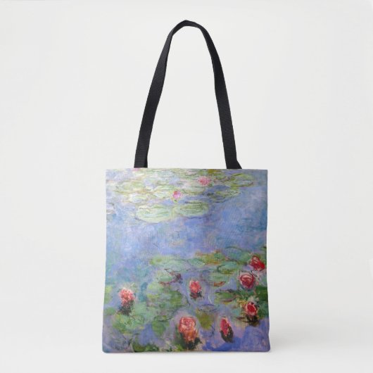 Claude Monets Lilies Tasche (Vorderseite)