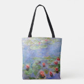 Claude Monets Lilies Tasche (Rückseite)