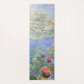 Claude Monets Lilies Yogamatte (Rückseite)