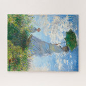 Claude Monets Madame Monet und ihr Sohn Puzzle (Horizontal)