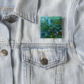 Claude Monets Nymphéas Button (Beispiel)