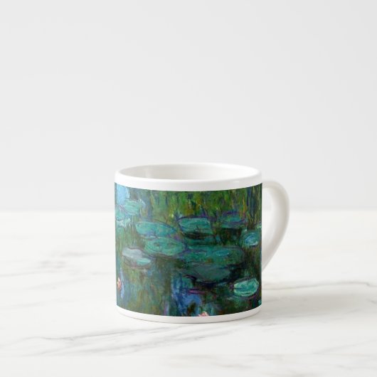 Claude Monets Nymphéas Espressotasse (Vorderseite Rechts)