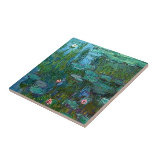 Claude Monets Nymphéas Fliese (Seite)