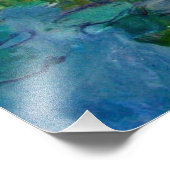 Claude Monets Nymphéas Fotodruck (Ecke)