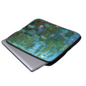 Claude Monets Nymphéas Laptopschutzhülle (Vorne Knopf)
