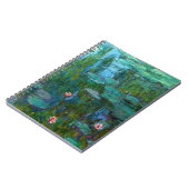 Claude Monets Nymphéas Notizblock (Linke Seite)