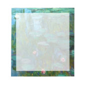 Claude Monets Nymphéas Notizblock (Vorderseite)