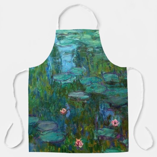 Claude Monets Nymphéas Schürze (Vorderseite)