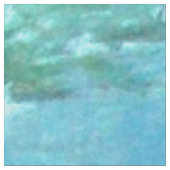 Claude Monets Nymphéas Stoff (Nahaufnahme)