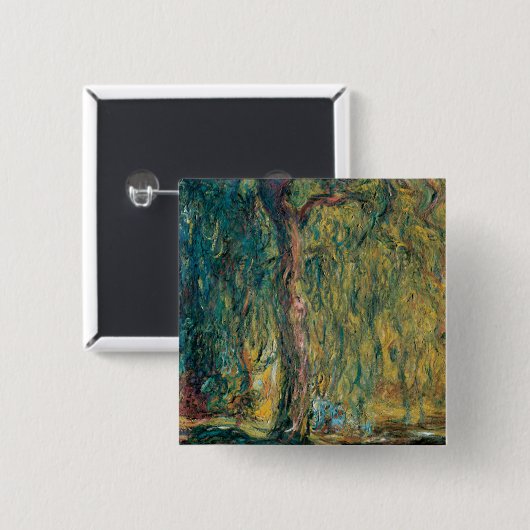 Claude Monets schleichender Willow Button (Vorne & Hinten)
