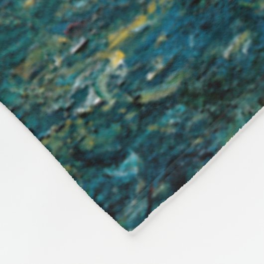 Claude Monets schleichender Willow Fleecedecke (Ecke)