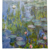 Claude Monets Seerosen (1915)  Duschvorhang (Vorderseite)