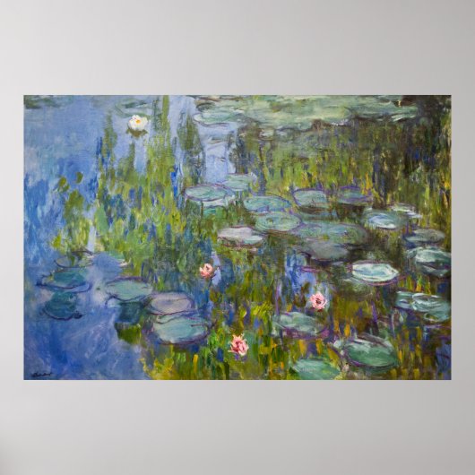 Claude Monets Seerosen (1915)  Poster (Vorne)