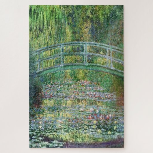 Claude Monets Seerosenteich (1899) Puzzle (Vertikal)