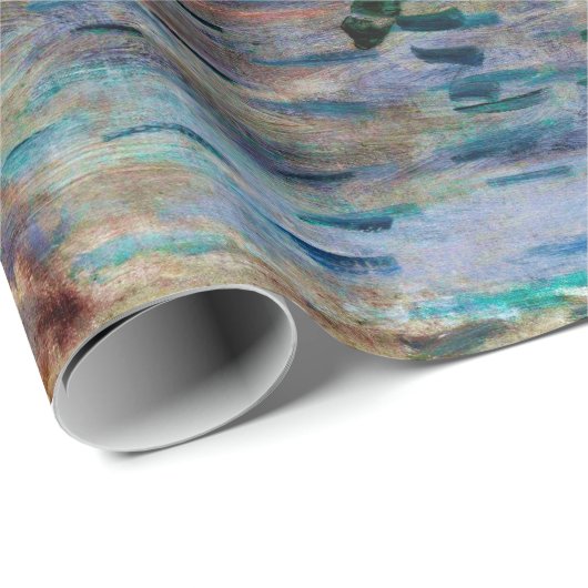 Claude Monets Sonnenaufgang Geschenkpapier (Rolleneckpunkt)